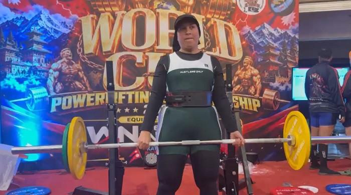 Karachi's Ayesha Hassan wins gold at powerlifting championship in Nepal