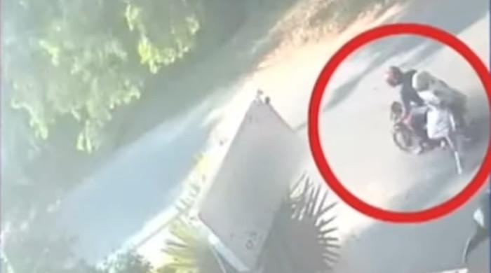 Lahore woman jumps off moving motorcycle to escape alleged harassment by rider