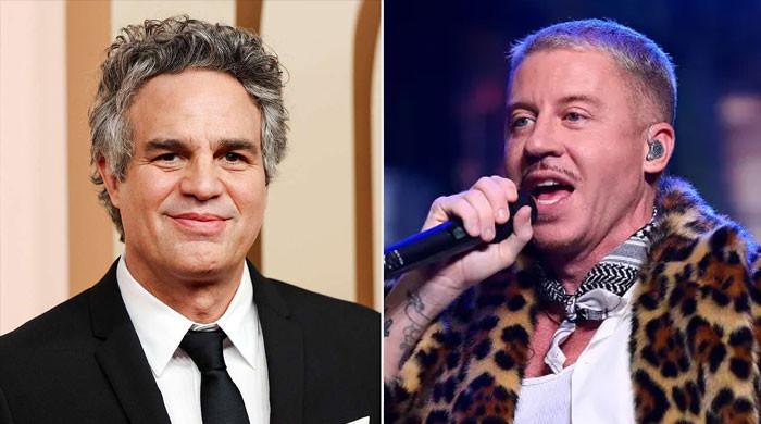 The Avengers' Mark Ruffalo makes surprise appearance at Macklemore's concert