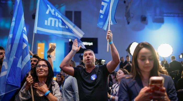 Exit polls point to political stalemate in Israel election