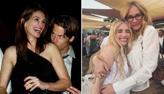 Julia Roberts husband Danny Moder and niece Emma Roberts wish her a happy birthday