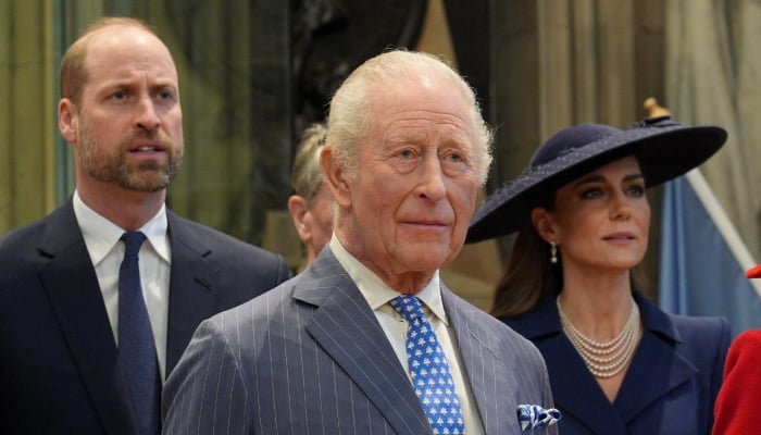 King Charles joins William, Kate to condemn Harry for fueling rift