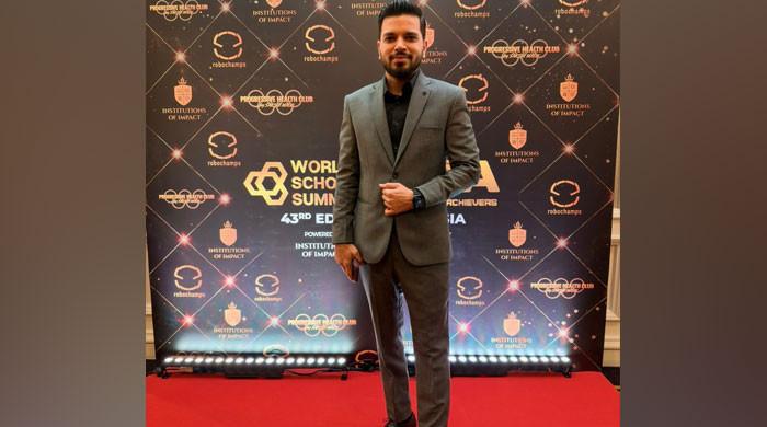 Pakistani entrepreneur receives AI startup award at Malaysia summit