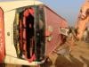 Five killed, more than 27 injured as bus plunges into drain in Hafizabad