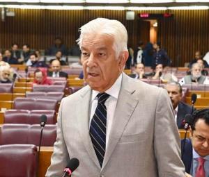 'No defence pact discussed in Tehran', Asif hits back at Fazl